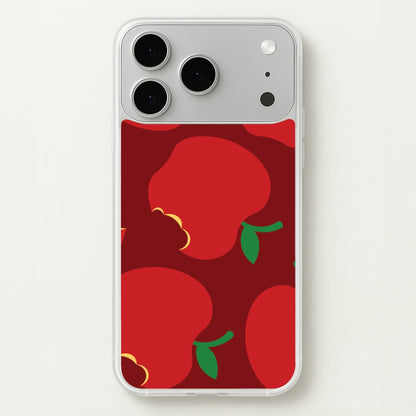 Teacher Apples Pattern iPhone 17 Pro Max Case