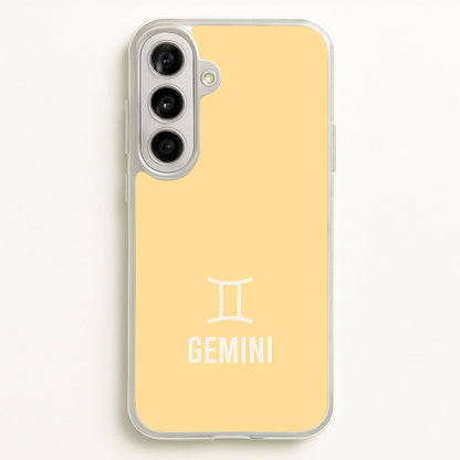 Gemini Pastel Zodiac Galaxy A56 Case