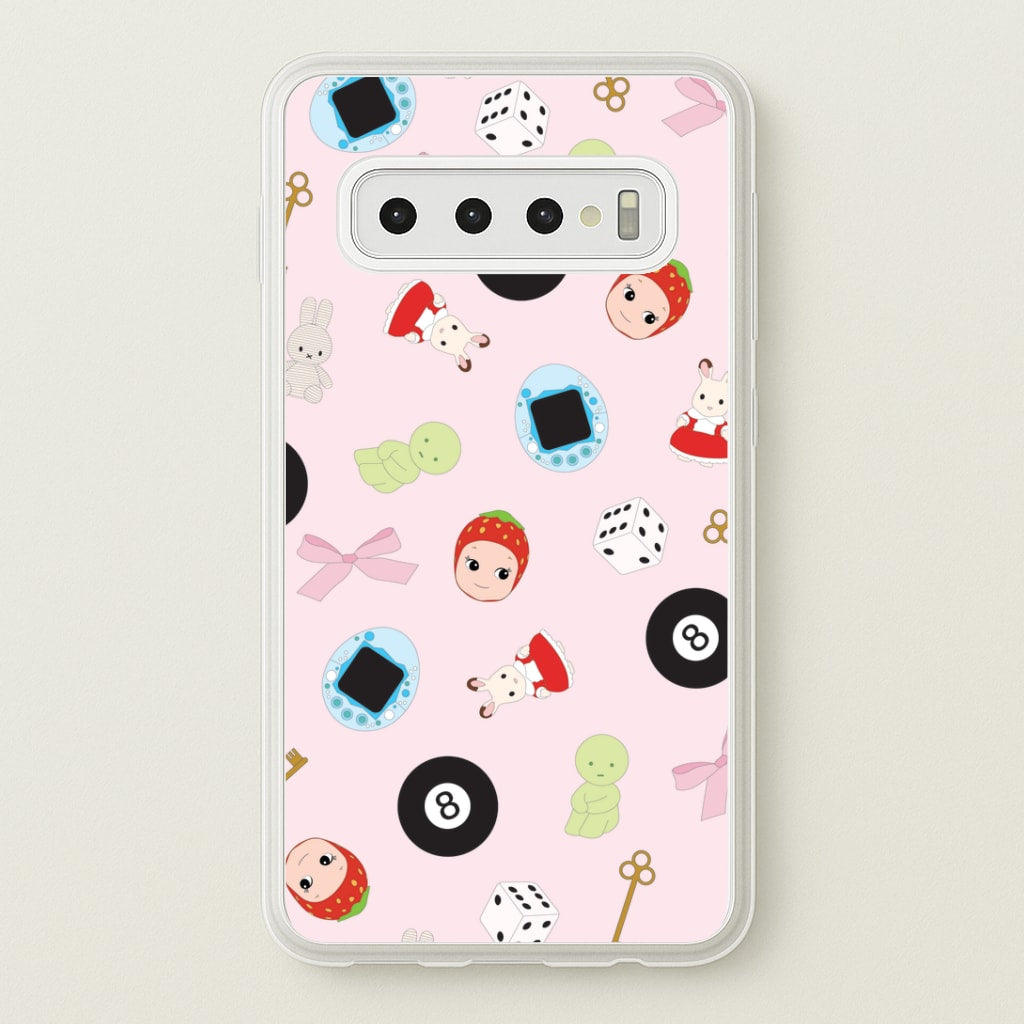 Trinkets Pattern Galaxy S10 Plus Case
