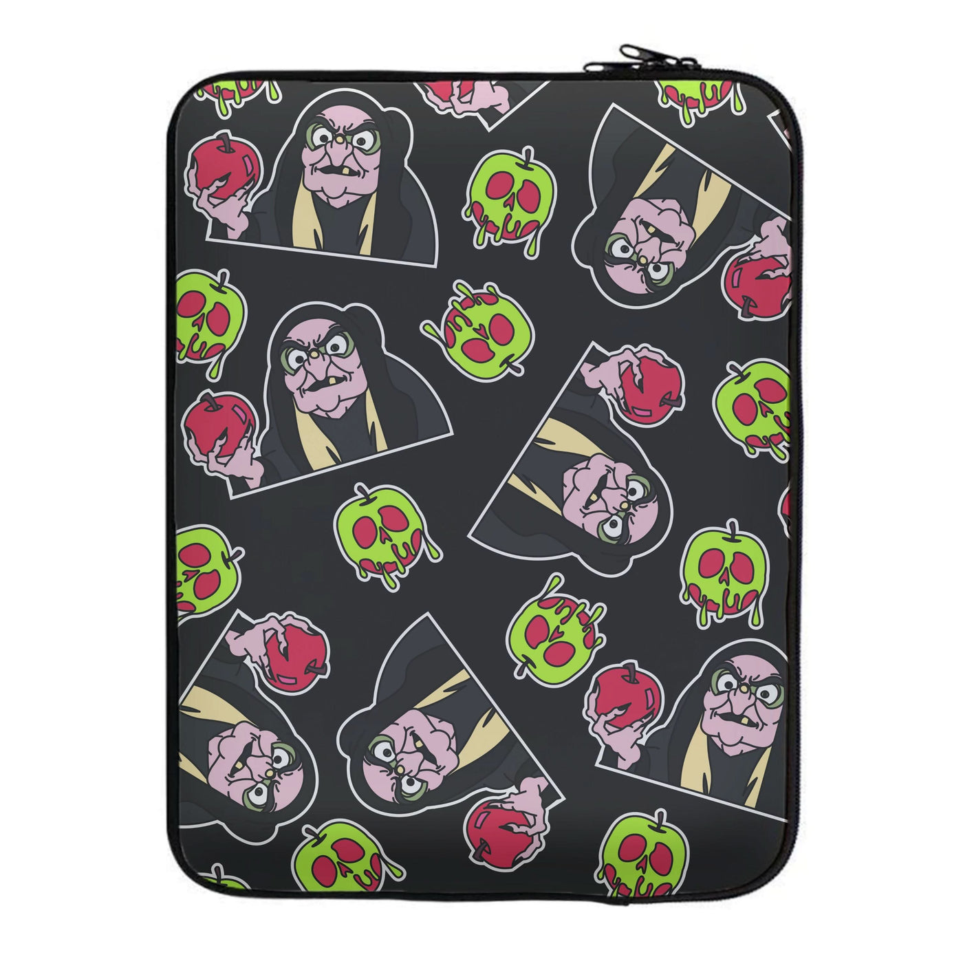 Witch Pattern Laptop Sleeve