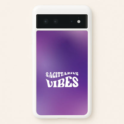 Sagittarius Vibes Gradient Zodiac Google Pixel 6 Case