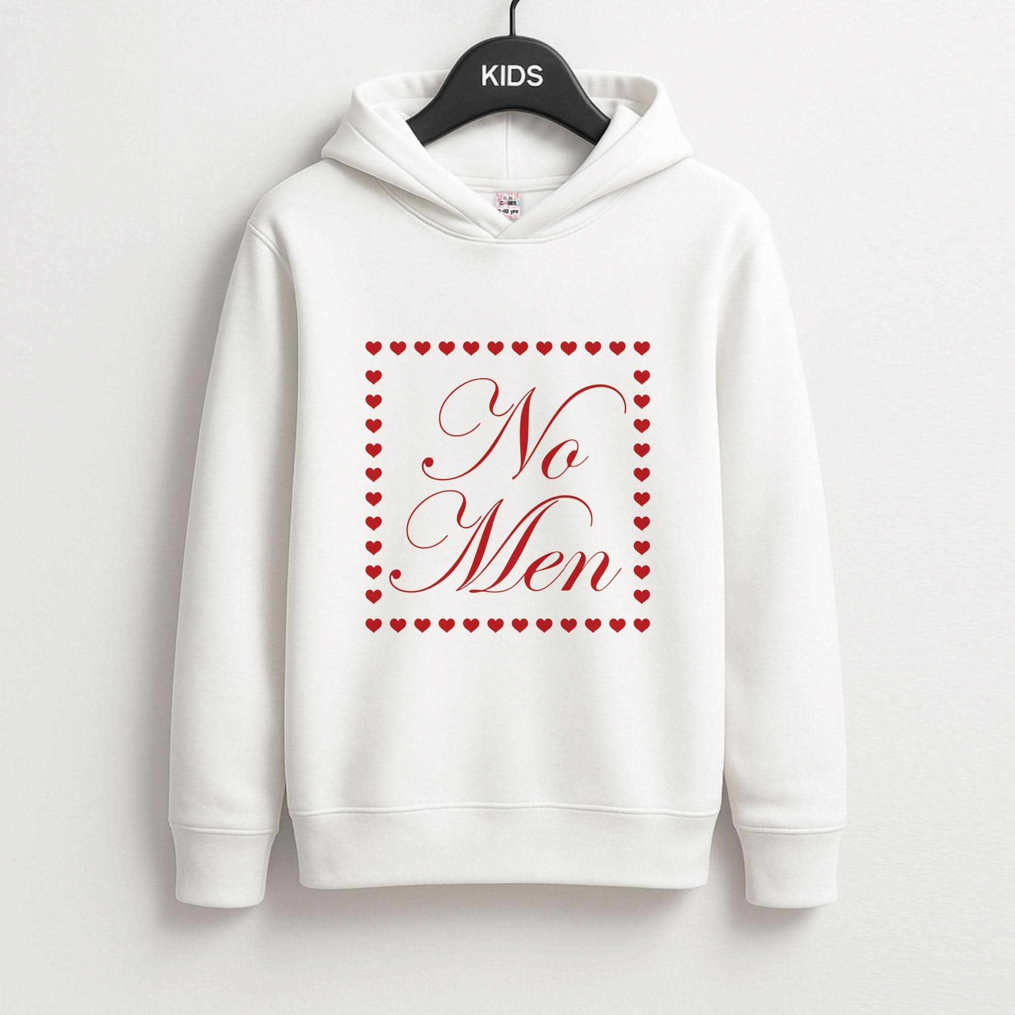No Men Kids Hoodie