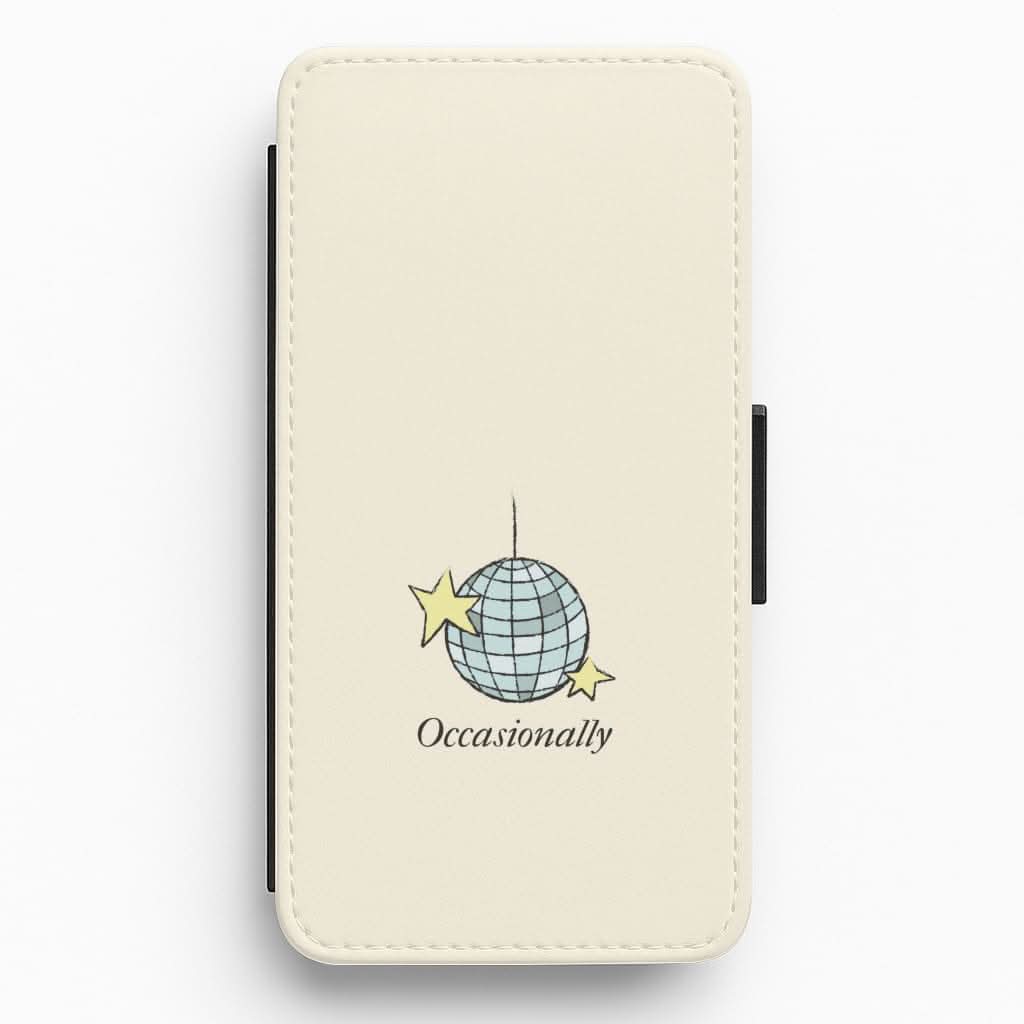 Ocasionally Discoball Flip / Wallet Phone Case