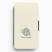 Ocasionally Discoball Flip / Wallet Phone Case 1