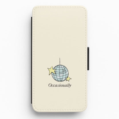 Ocasionally Discoball Flip / Wallet Phone Case