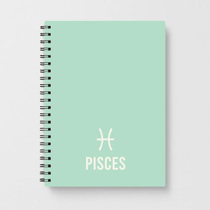 Pisces Pastel Zodiac Notebook