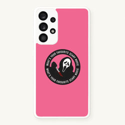 What's Your Favourite Scary Movie Badge Galaxy A53 Case