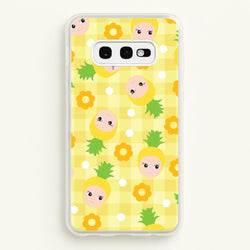 Pineapple Angel Pattern Galaxy S10e Case