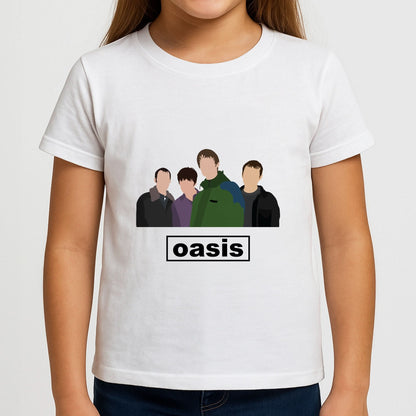 Rock Band Members Girls T-Shirt