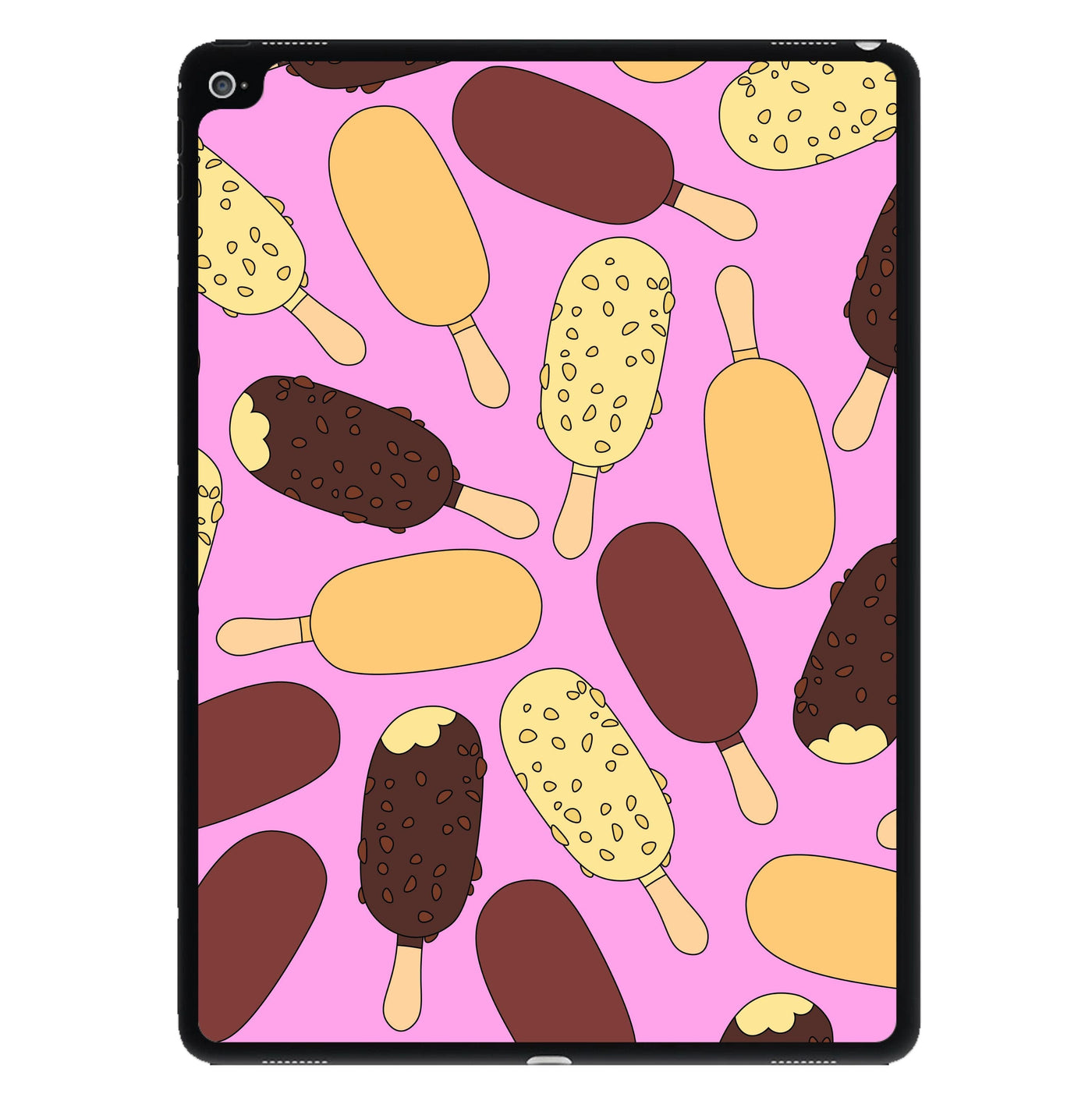 Chocolate Ice Cream Lollys - Summer iPad Case