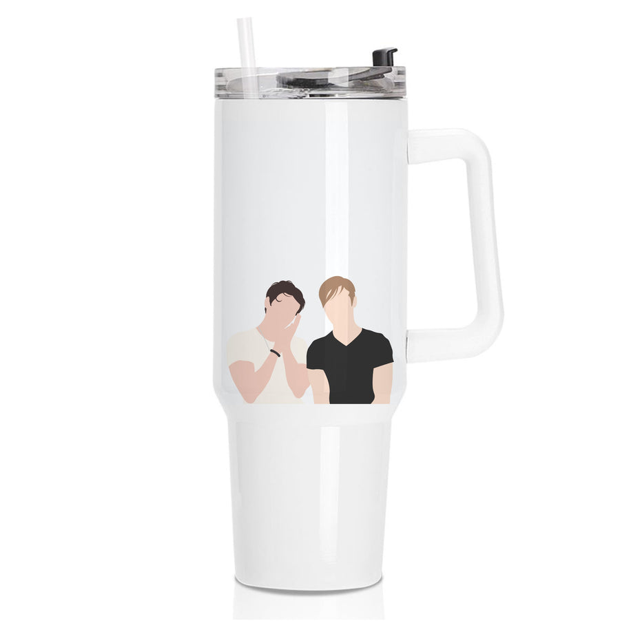 Selfie - Sam And Colby Tumbler