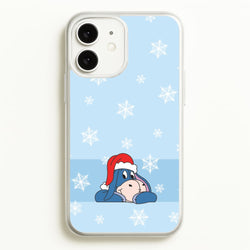Cartoon Donkey Snowflakes iPhone 11 Case
