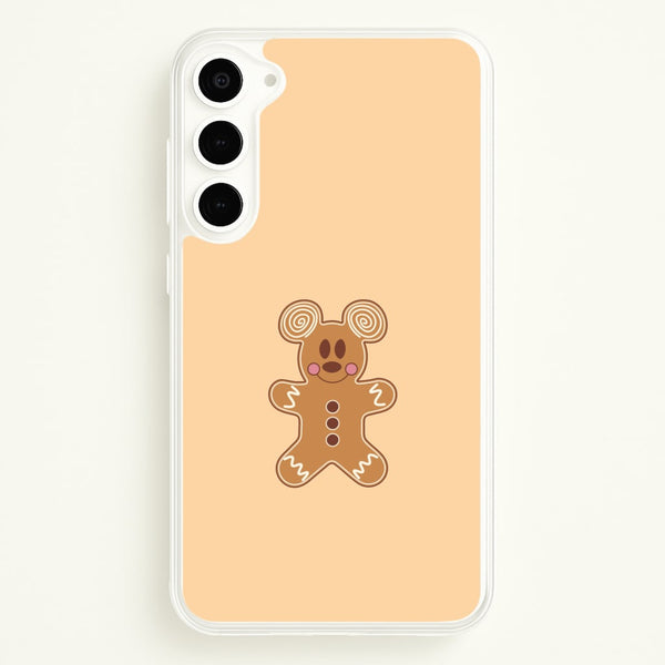 Cartoon Mouse Gingerbread Galaxy S23 Case