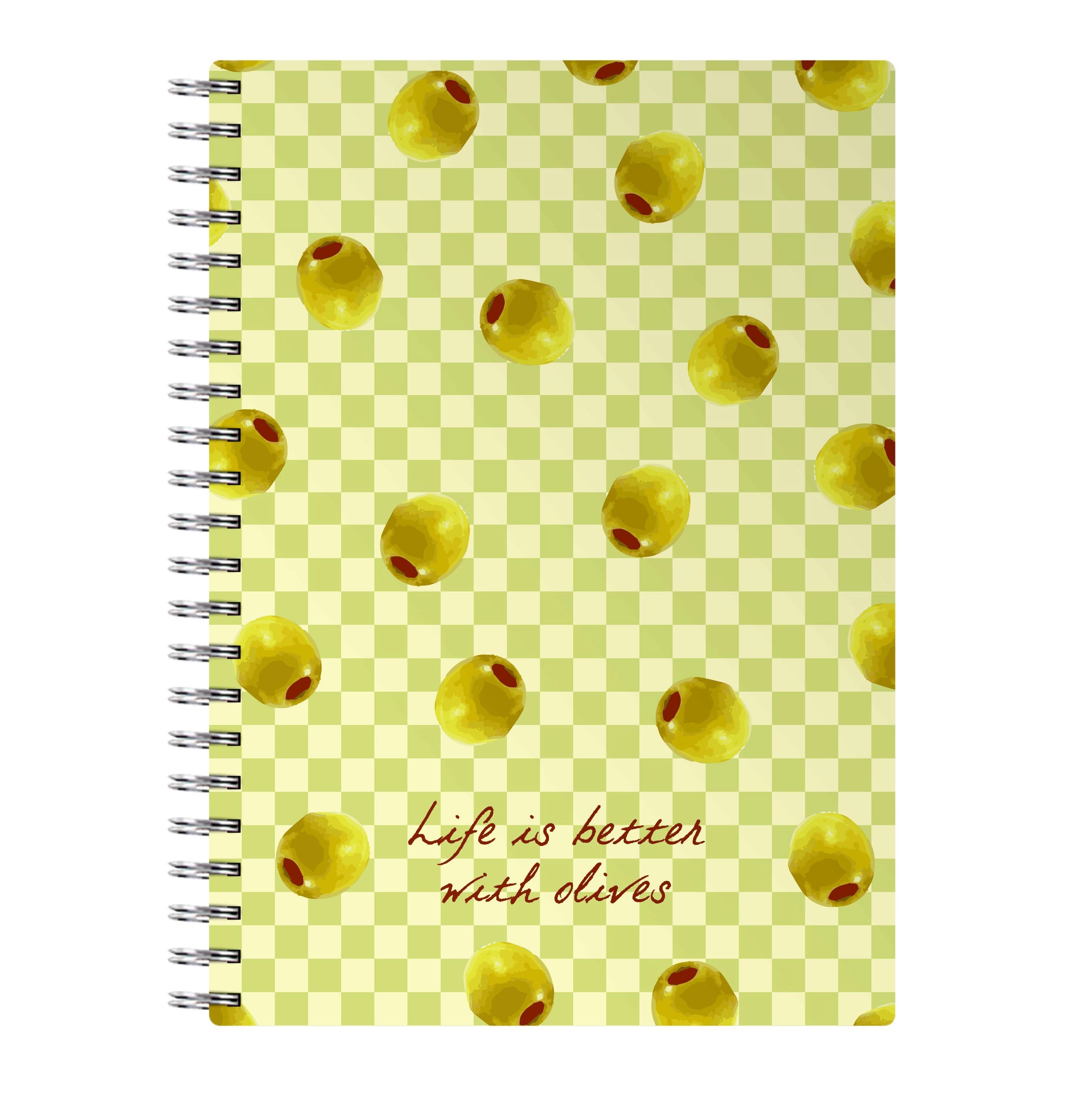 Life Is Better With Olives Notebook