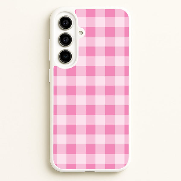 Strawberry Gingham  Galaxy A56 Case
