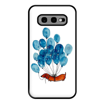 Dachshund And Balloons Phone Case