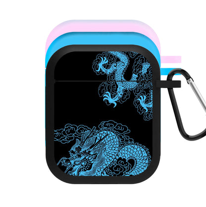 Blue Dragon AirPods Case