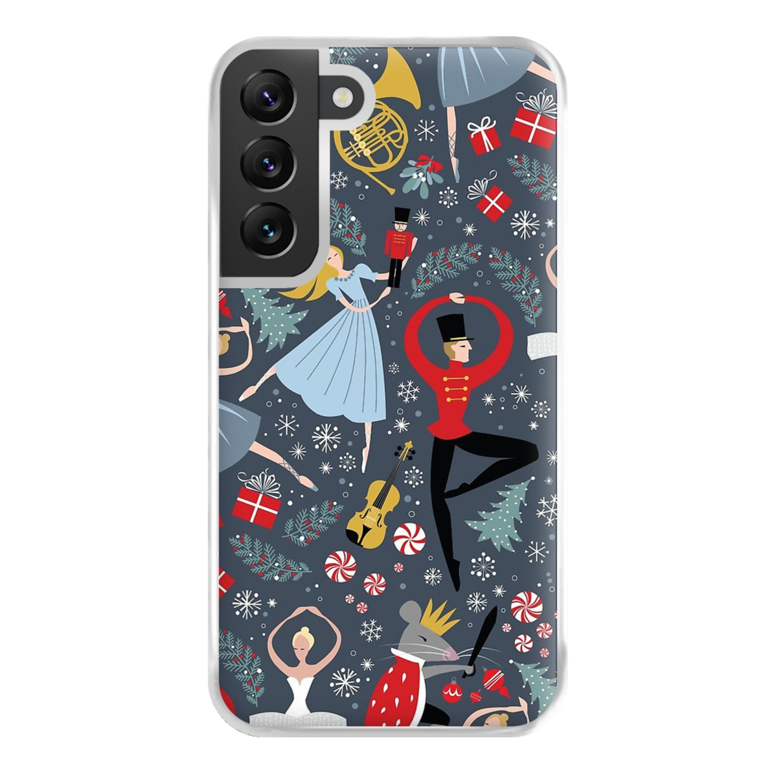 Nutcracker Ballet Pattern - Christmas Phone Case