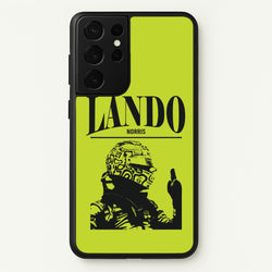 Lando Black And Green  Galaxy S21 Ultra Case