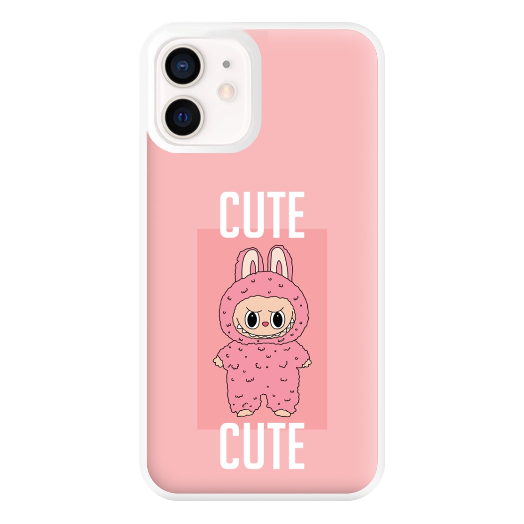 Cute Pink Monster iPhone 12 Mini Case