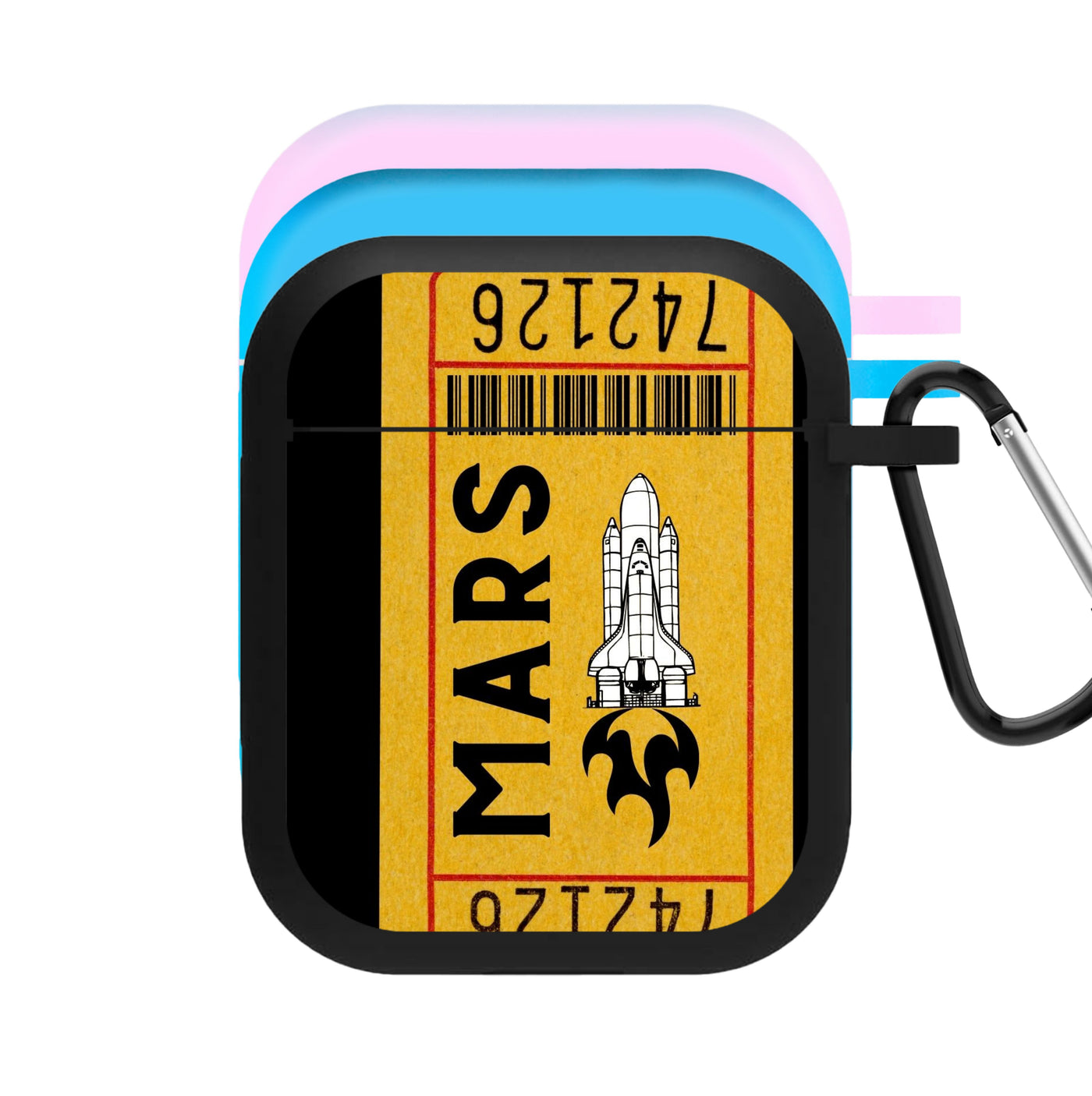 Ticket To Mars - Space AirPods Case