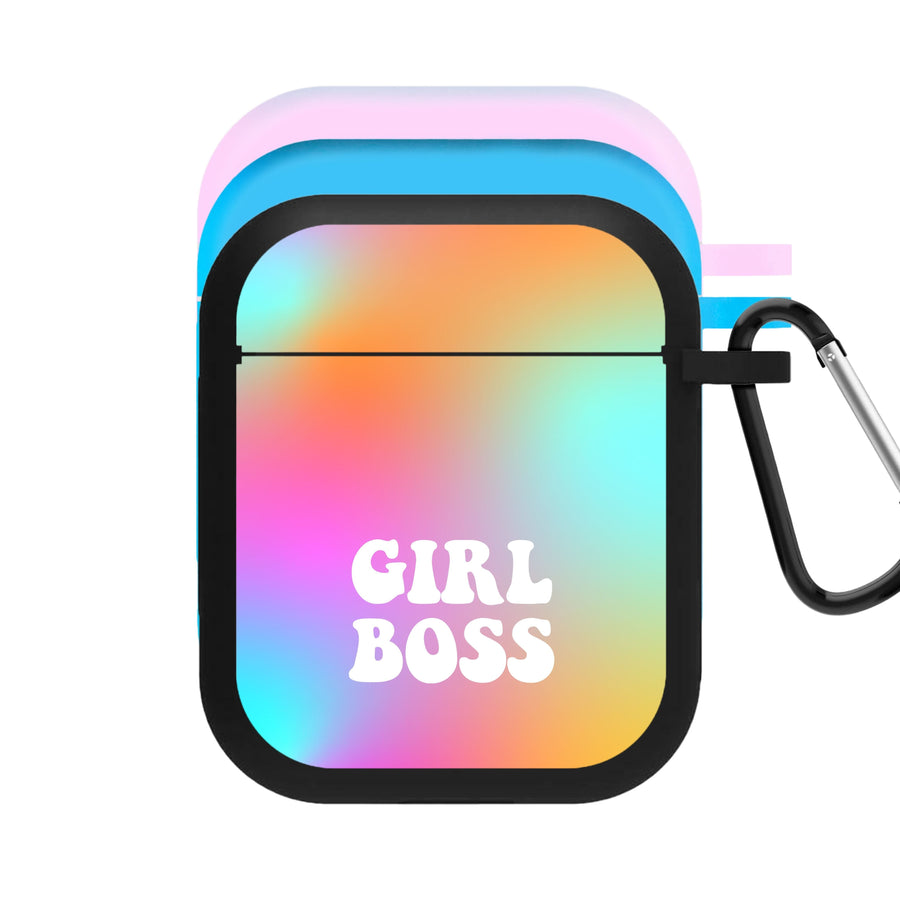 Girl Boss - Aesthetic Quote AirPods Case