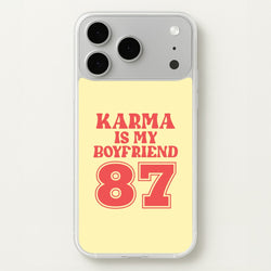 Karma Is My Boyfriend iPhone 17 Pro Max Case