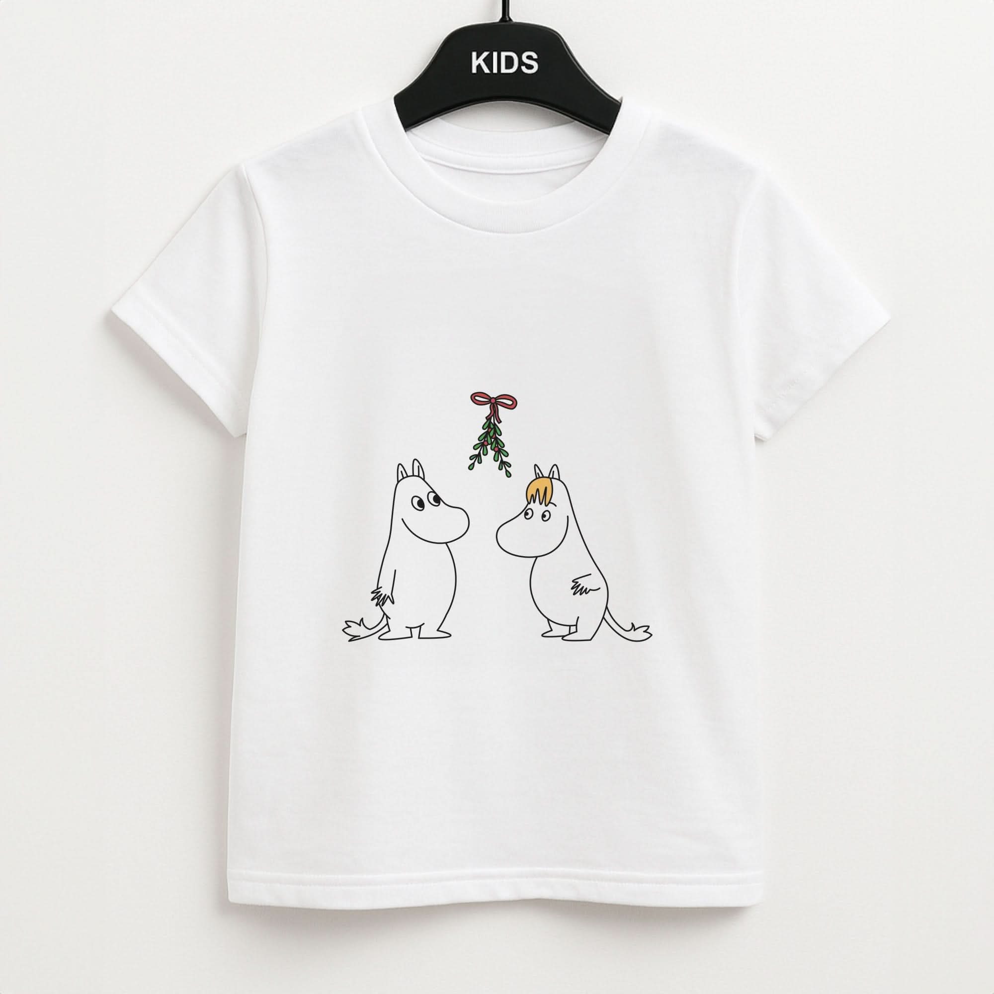 Mistletoe Mooms  Kids T-Shirt