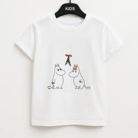 Mistletoe Mooms  Kids T-Shirt