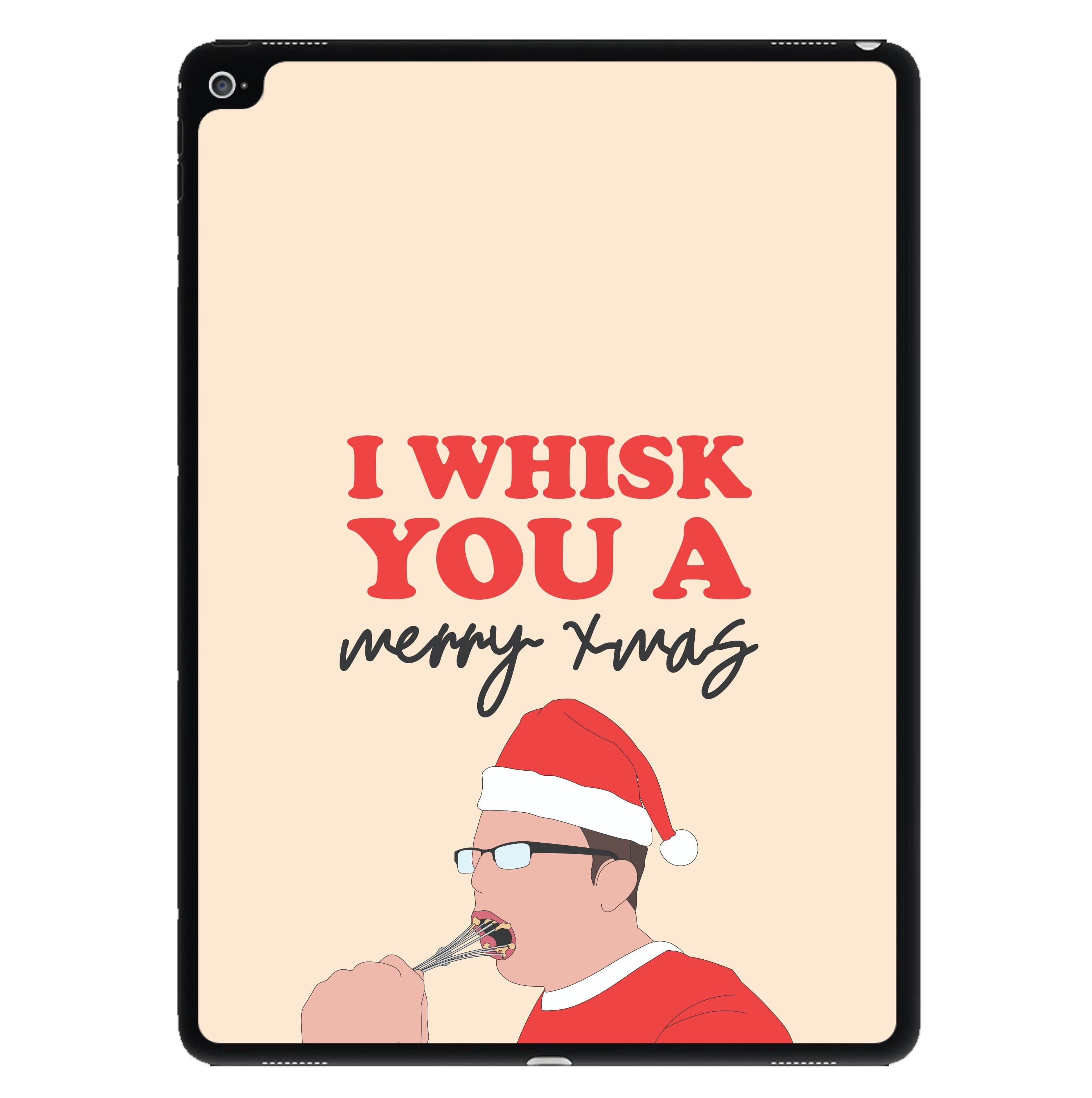 I Whisk You A Merry Christmas iPad Case