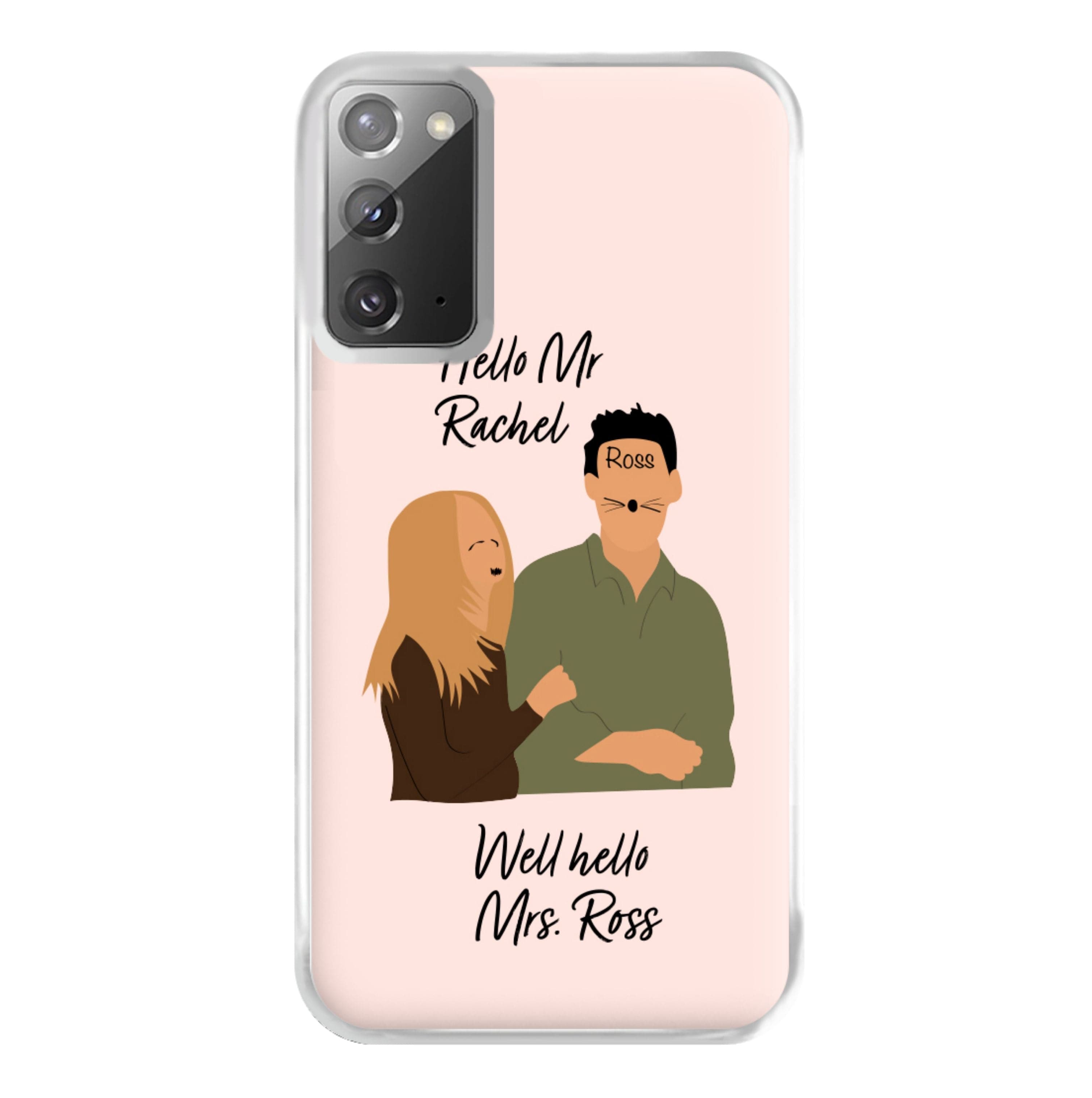 Mr Rachel & Mrs Ross Phone Case