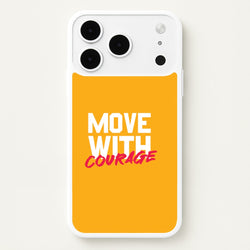 Move With Courage iPhone 17 Pro Case