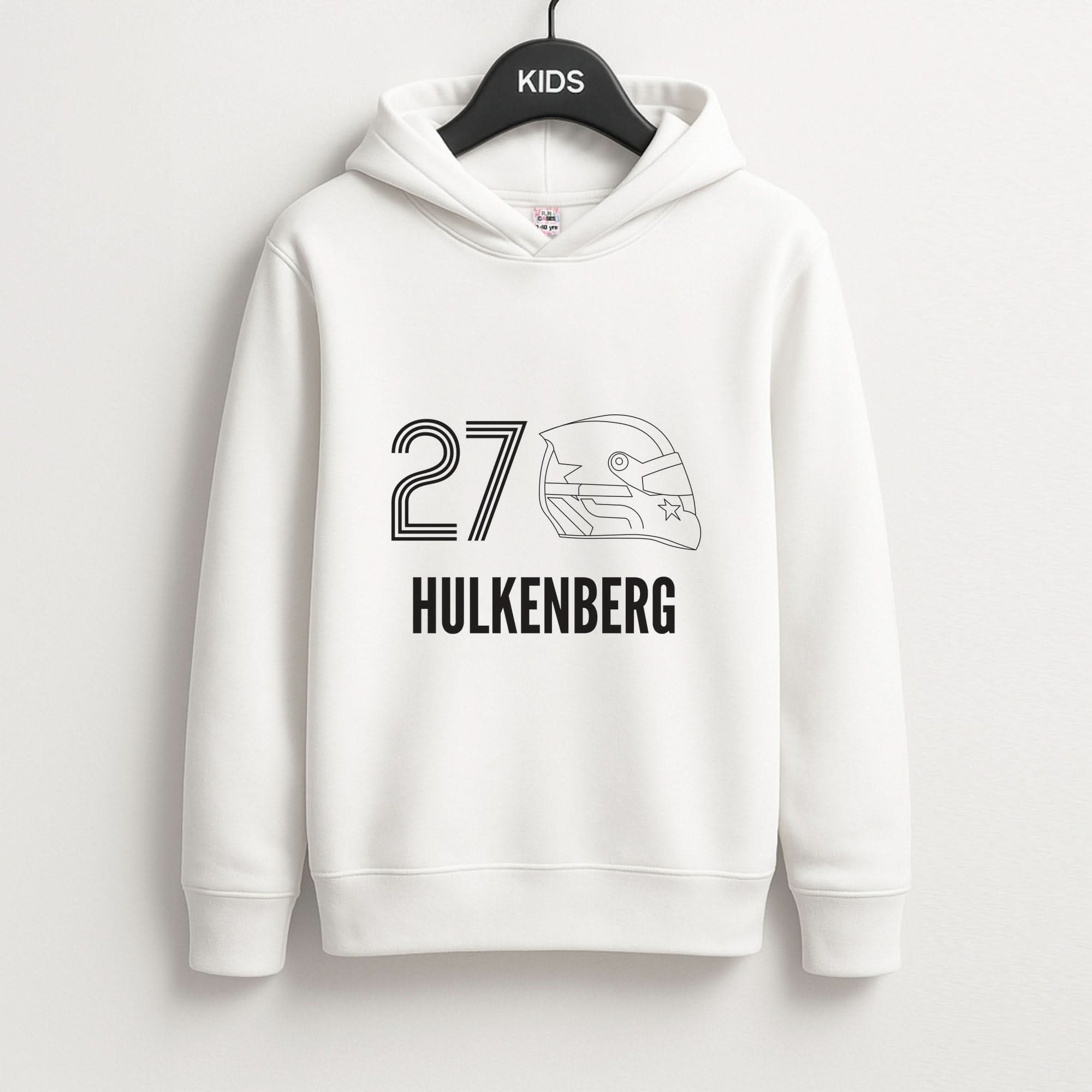 Hulkenberg Helmet 2026 Kids Hoodie