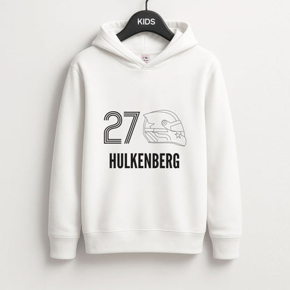 Hulkenberg Helmet 2026 Kids Hoodie