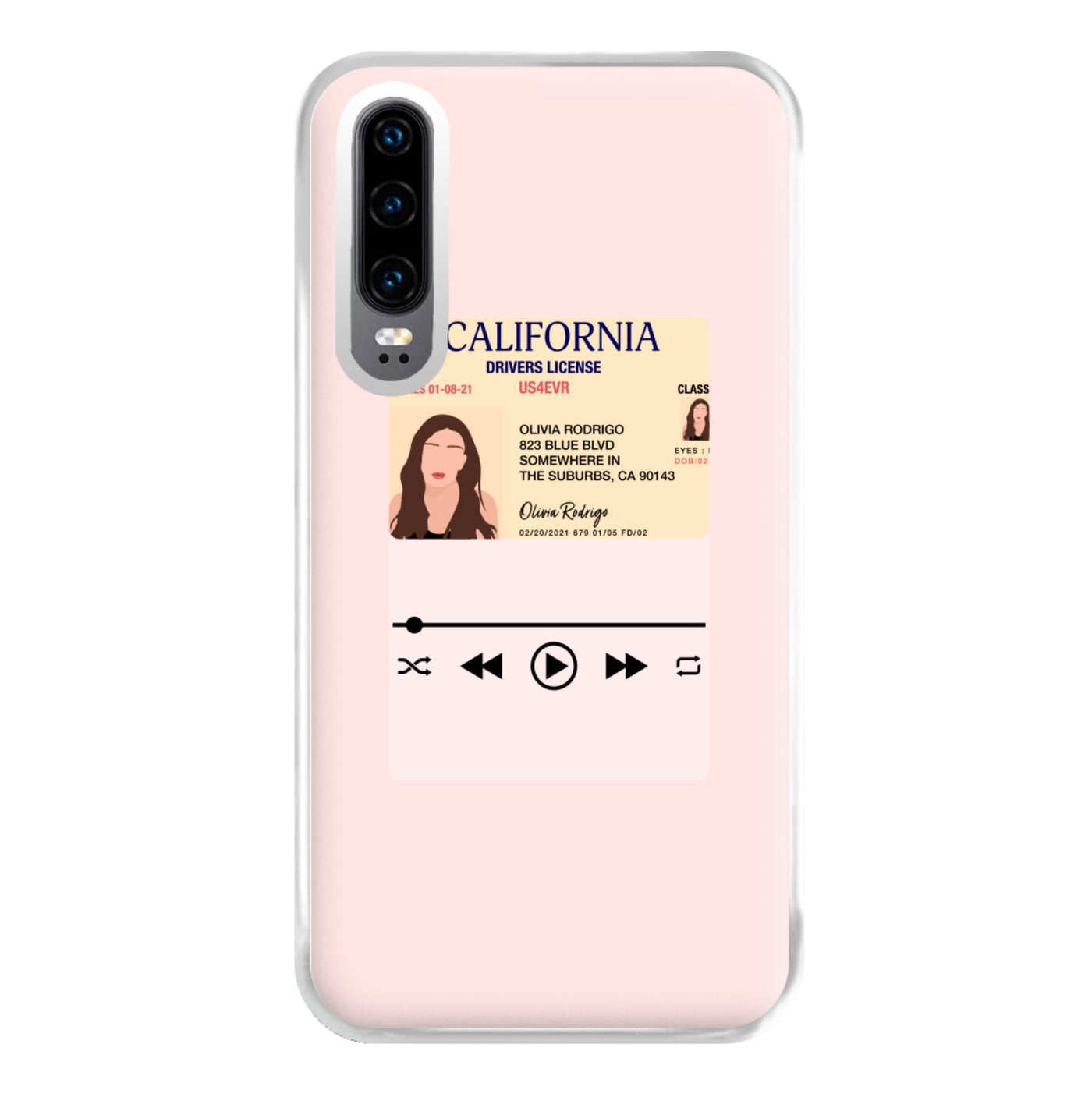 Drivers License - Olivia TikTok Phone Case