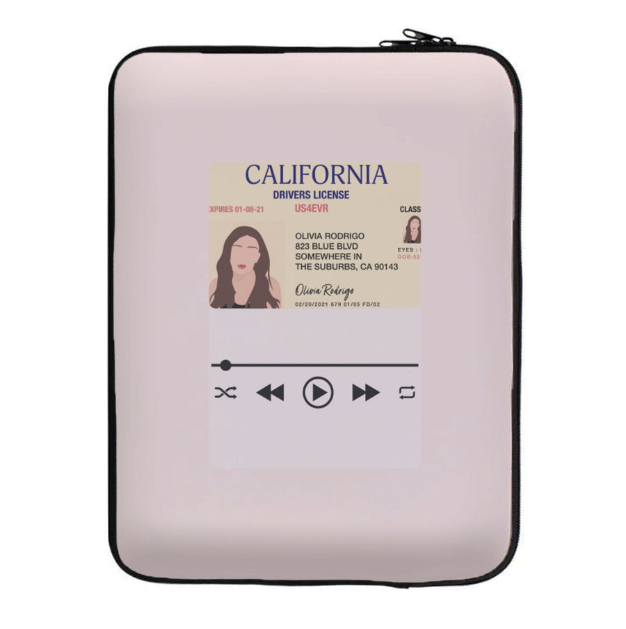 Drivers License - Olivia TikTok Laptop Sleeve