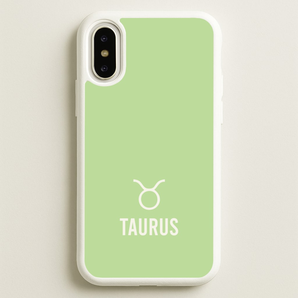 Taurus Pastel Zodiac iPhone X / XS Case