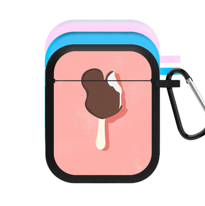 Pink Mouse Ice Cream AirPods Case