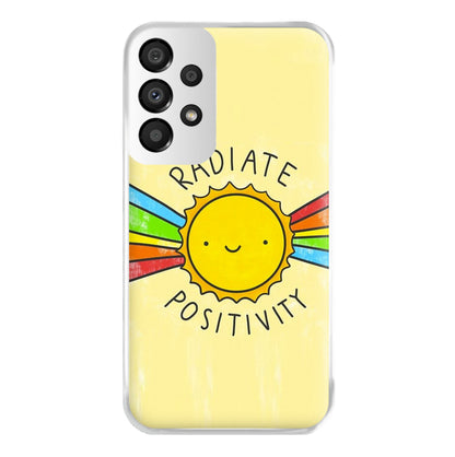 Radiate Positivity Sunshine - Positivity Phone Case