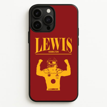 Lewis Red And Gold iPhone 13 Pro Max Case
