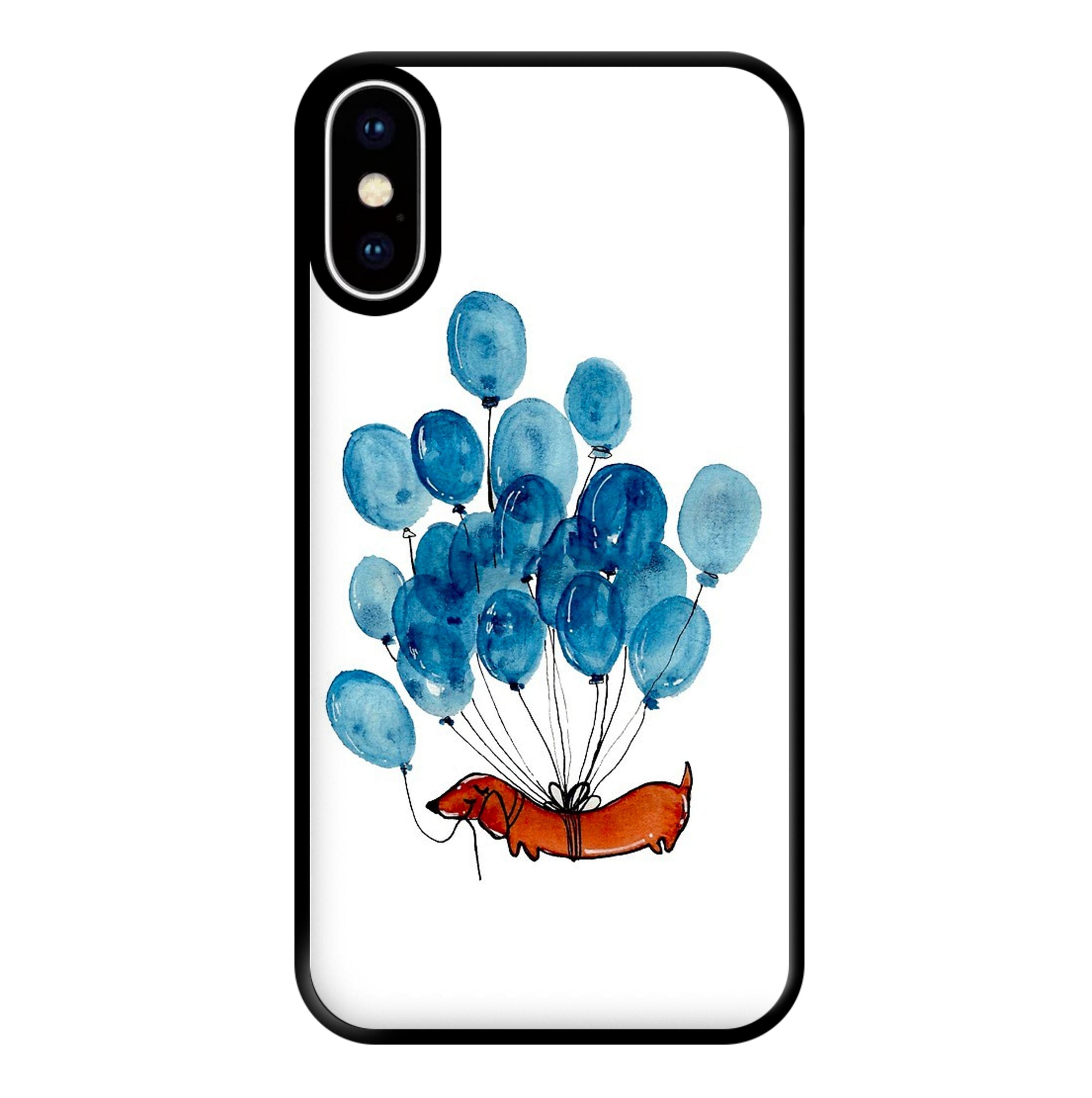 Dachshund And Balloons Phone Case