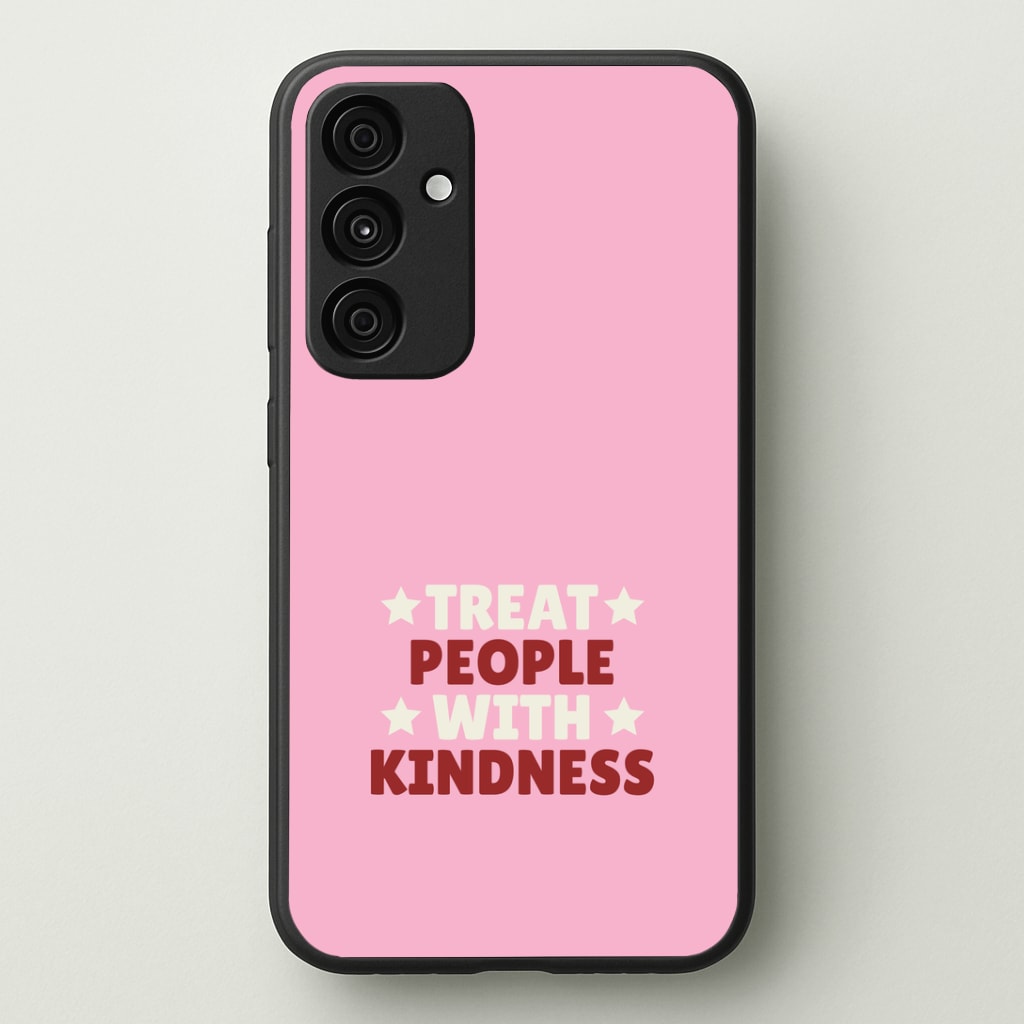 Treat People With Kindness Galaxy A35 Case