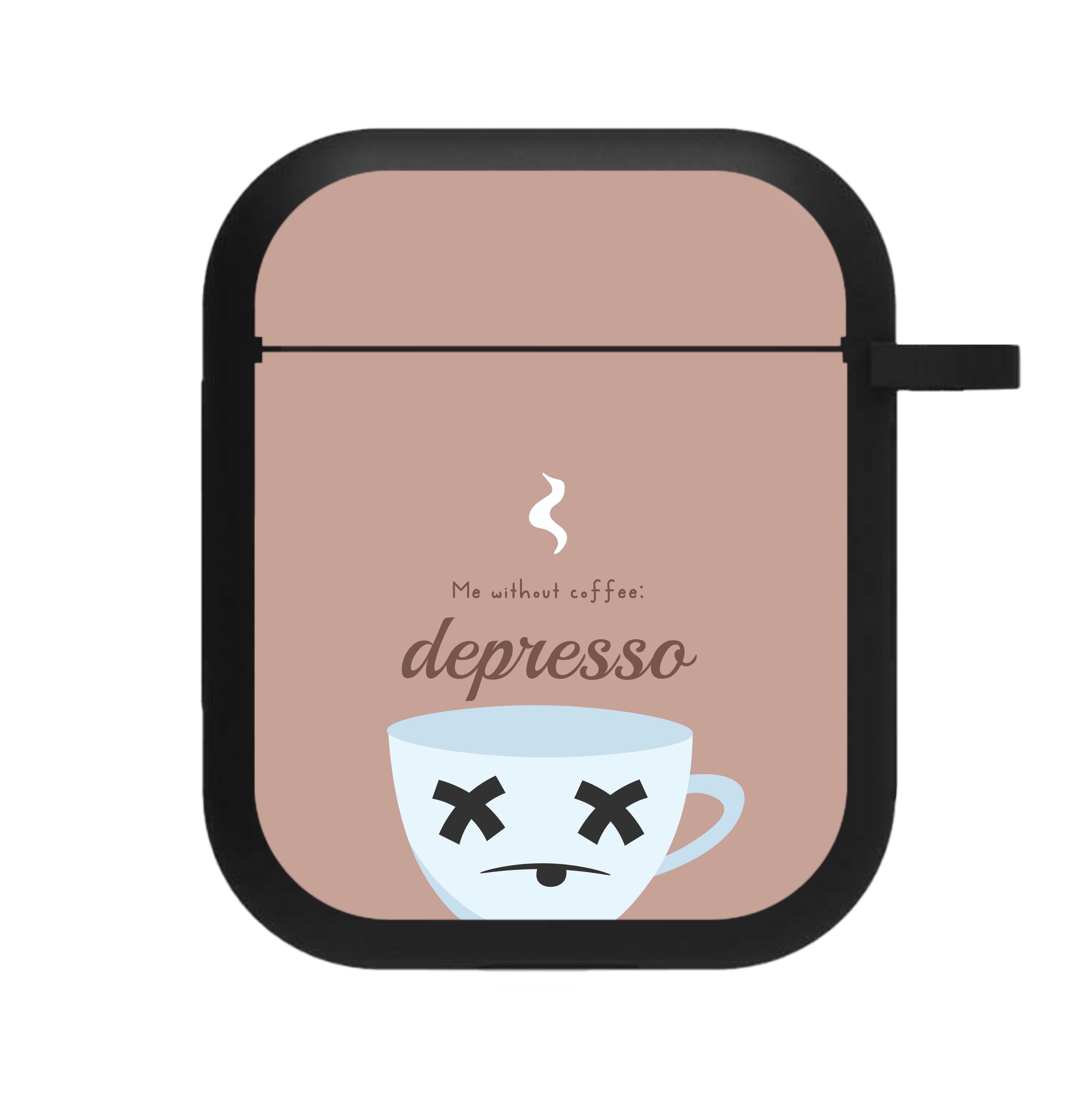 Depresso - Funny Quotes AirPods Case