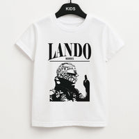 Lando Black And Green  Kids T-Shirt