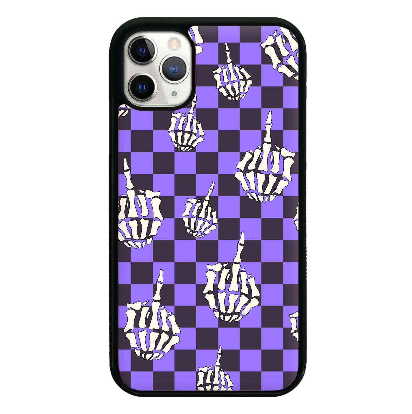 Purple Middle Finger Phone Case