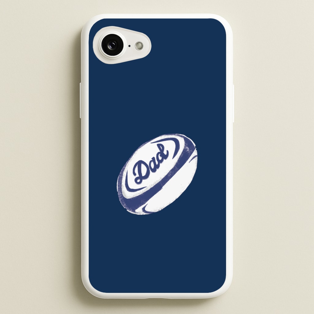 Dad Rugby Ball iPhone 16e Case