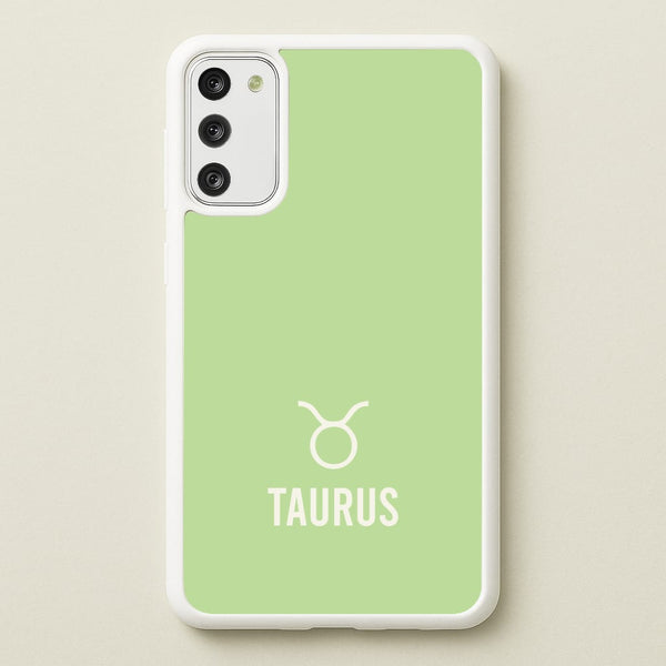 Taurus Pastel Zodiac Galaxy S20FE Case
