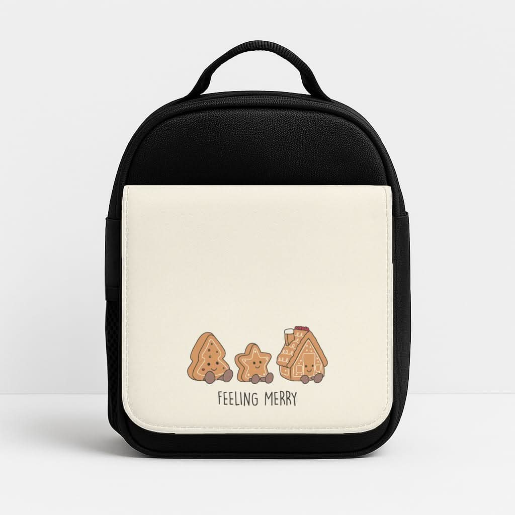 Gingerbread Plushies Quote Lunchbox