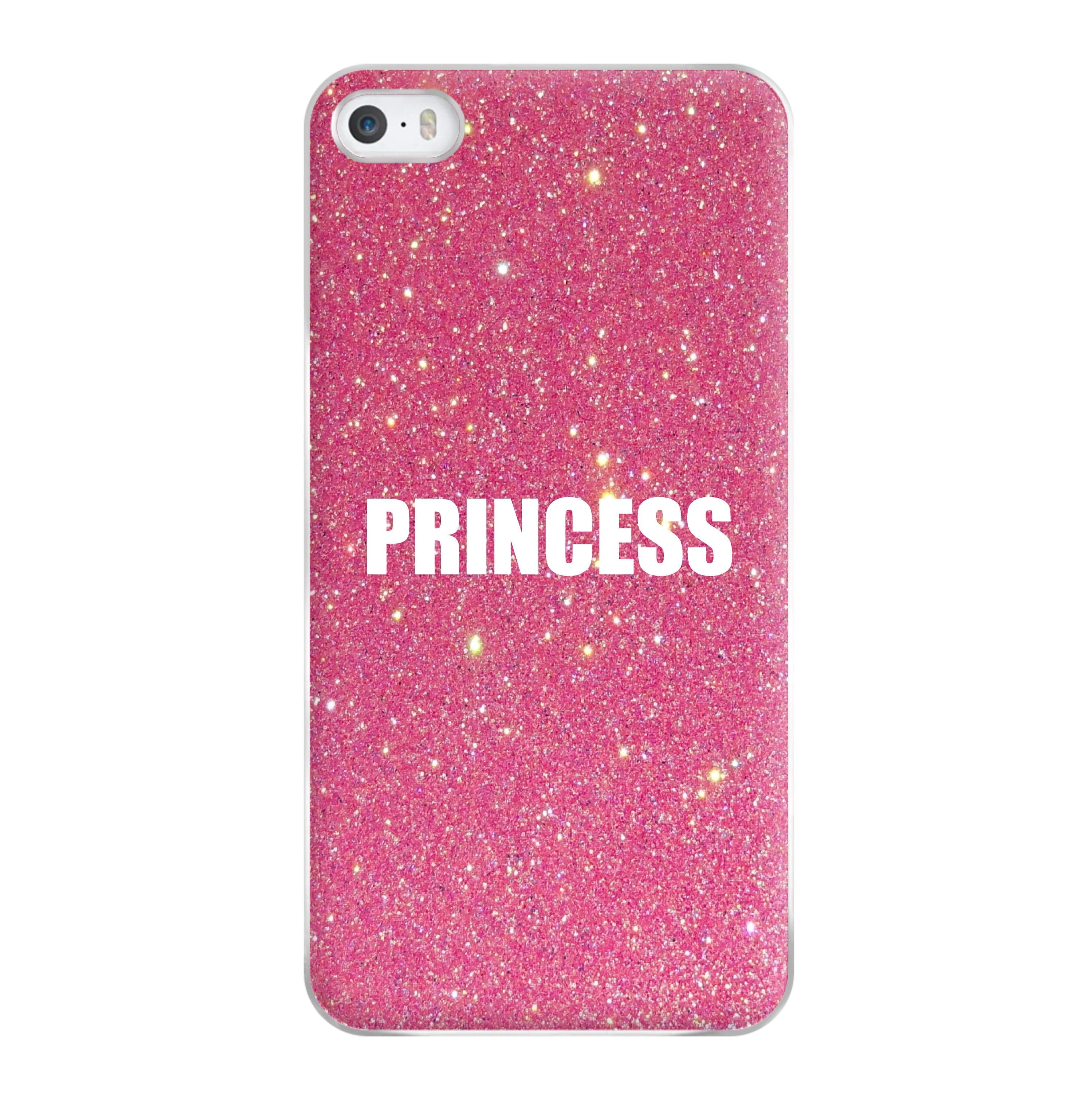 Glittery Pink Princess Phone Case