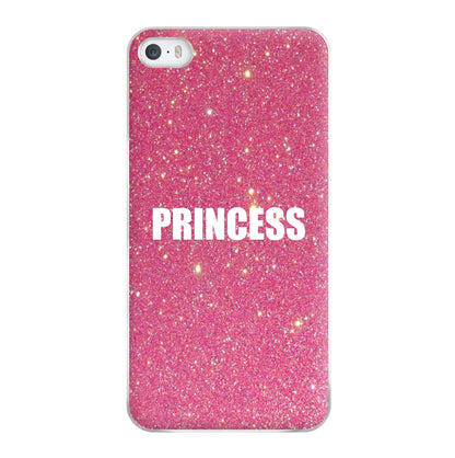 Glittery Pink Princess Phone Case